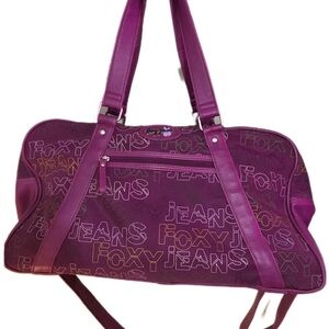 Foxy Jeans Purple Travel Bag